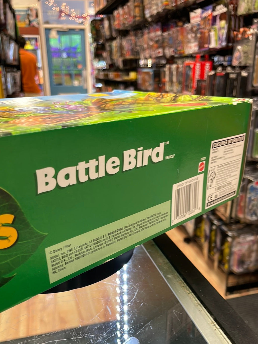 Vintage Battle Bird Vehicle (Disney Bugs Life, Mattel) SEALED product image 12, provided for visual reference and product