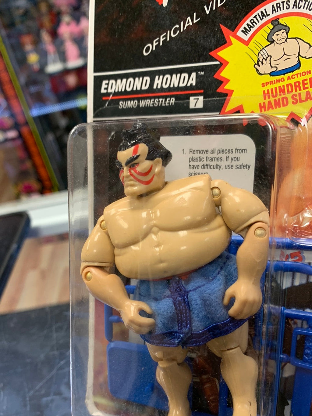 Edmond Honda 81091 (Vintage Street Fighter GI Joe, Hasbro) Sealed product image 5, provided for visual reference and product