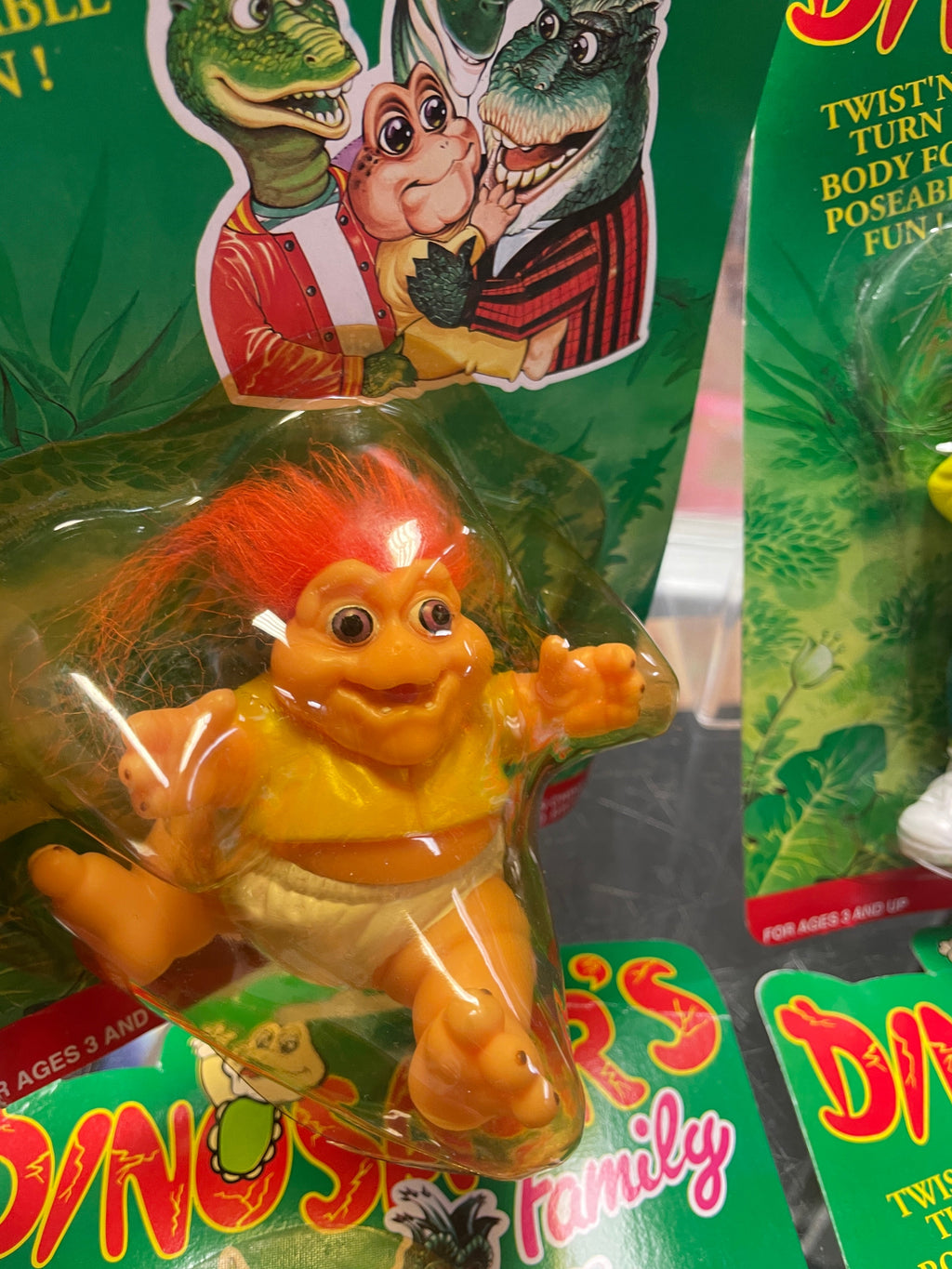 Vintage KO Dinosaur Family Set of 4 ( Baby Robbie Earl Fran Sinclair Disney) product image 6, provided for visual reference