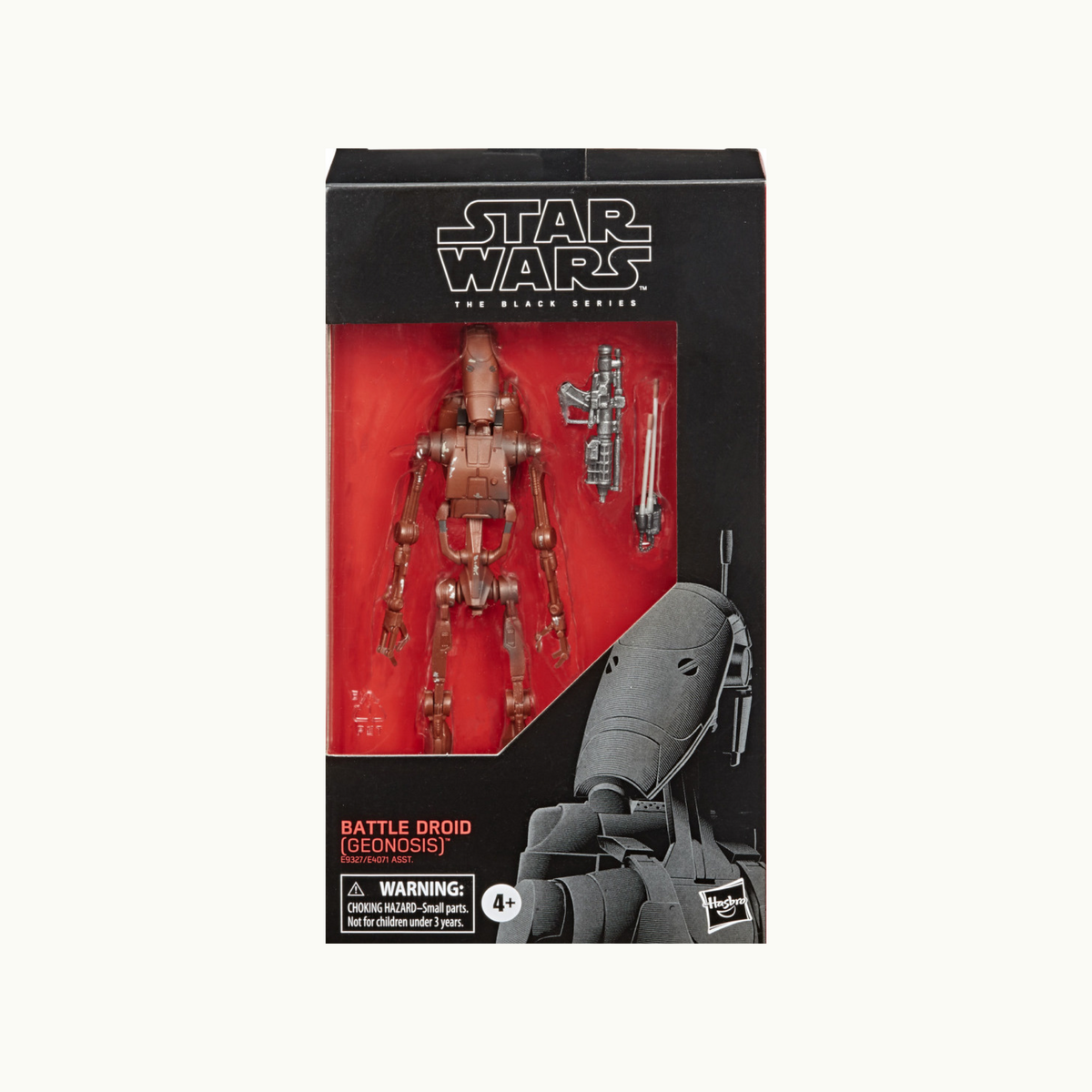 Geonosis Battle Droid #108 (Star Wars Black Series, Hasbro) product image 1, provided for visual reference and product