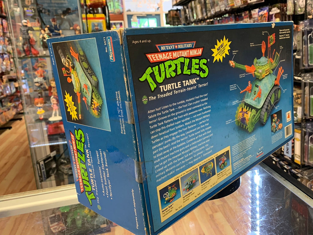 Turtle Tank SEALED BOX (Vintage TMNT Ninja Turtles, Playmates) product image 12, provided for visual reference and product