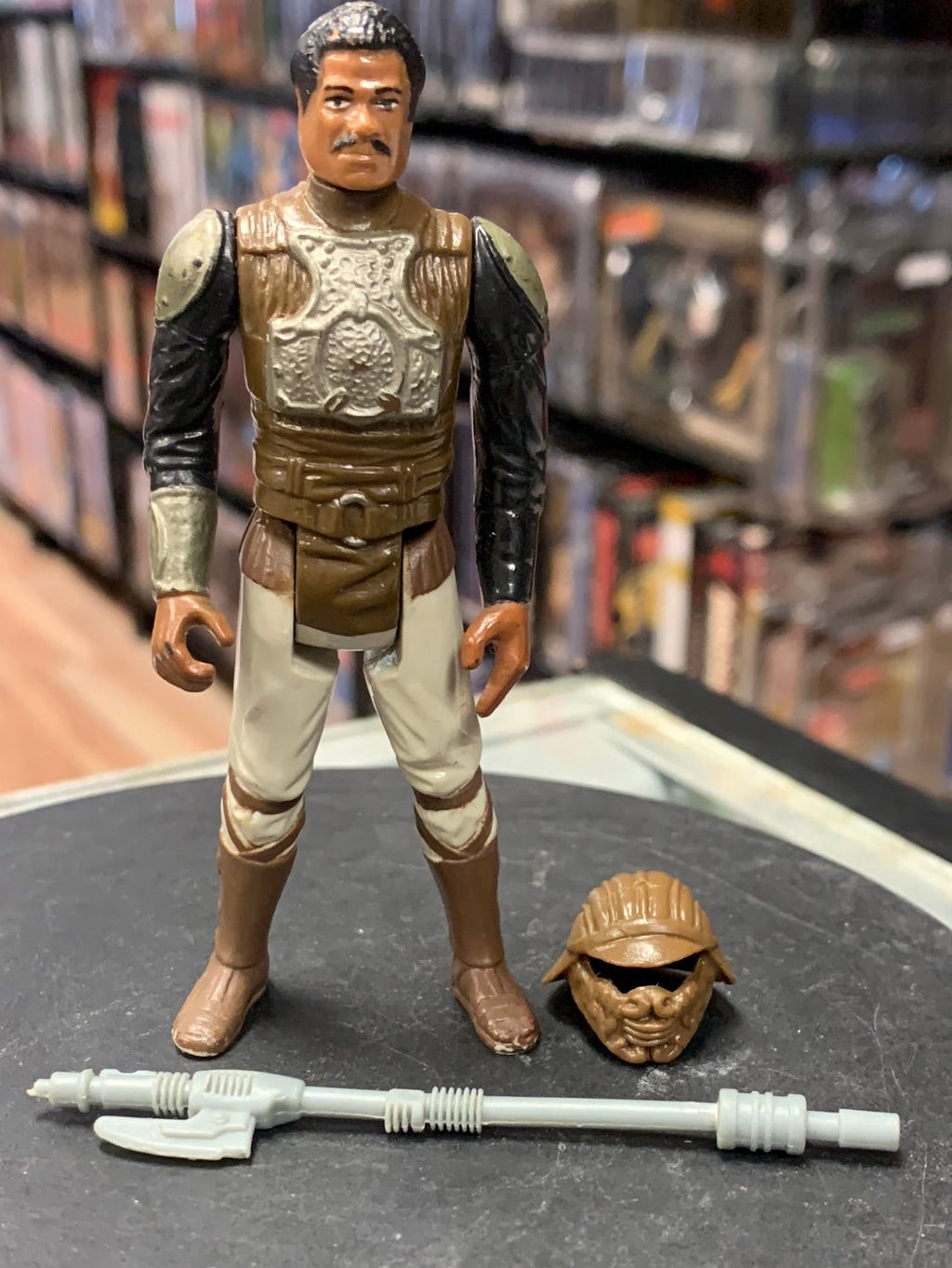 Skiff Guard Lando Caprissian 7067 Complete (Vintage Star Wars, Kenner) product image 1, provided for visual reference and