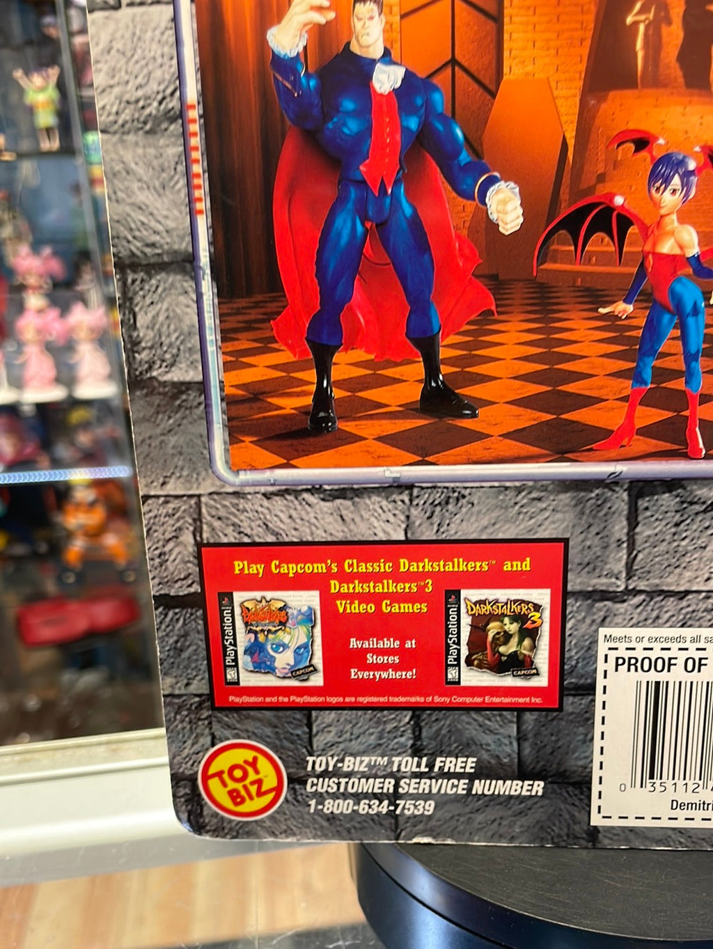 Demitri & Lilith (Capcom Darkstalkers 3, ToyBiz) SEALED product image 14, provided for visual reference and product detail