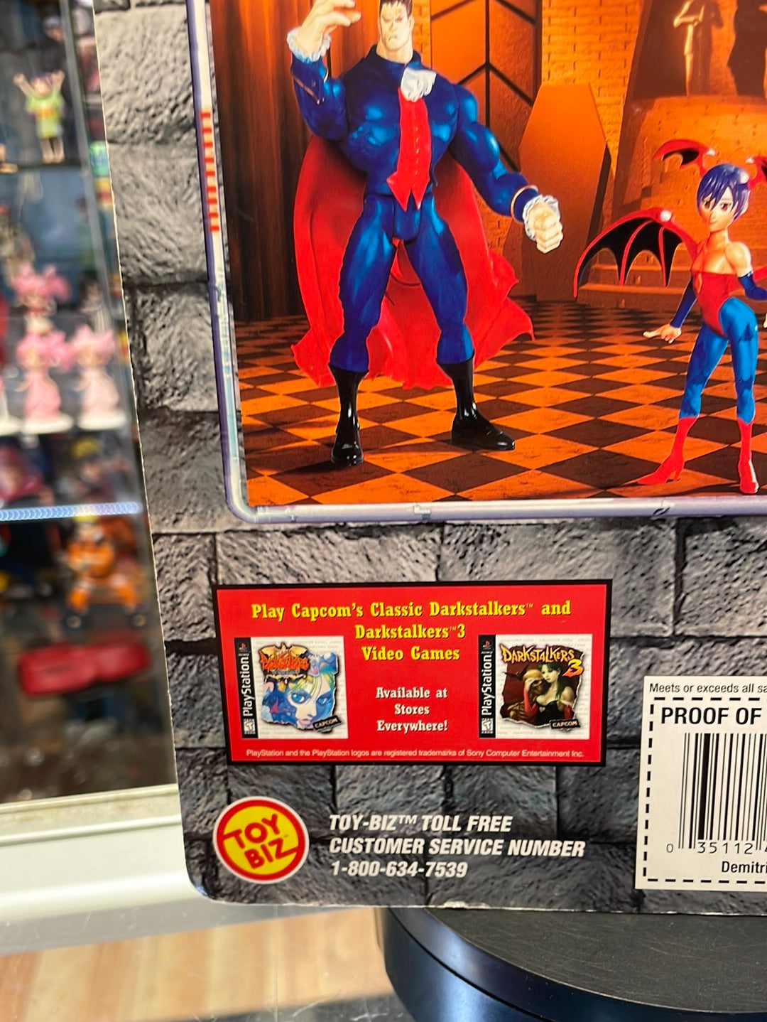 Demitri & Lilith (Capcom Darkstalkers 3, ToyBiz) SEALED product image 14, provided for visual reference and product detail