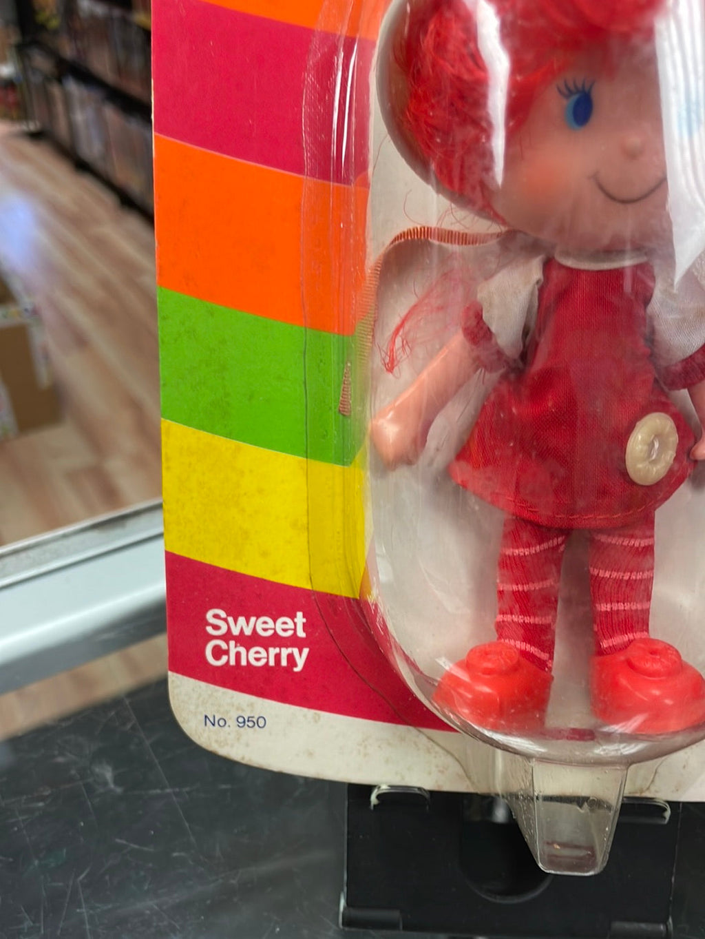 Sweet Cherry 950 Scented Doll (Vintage Life Savers, Remco) Sealed product image 6, provided for visual reference and product