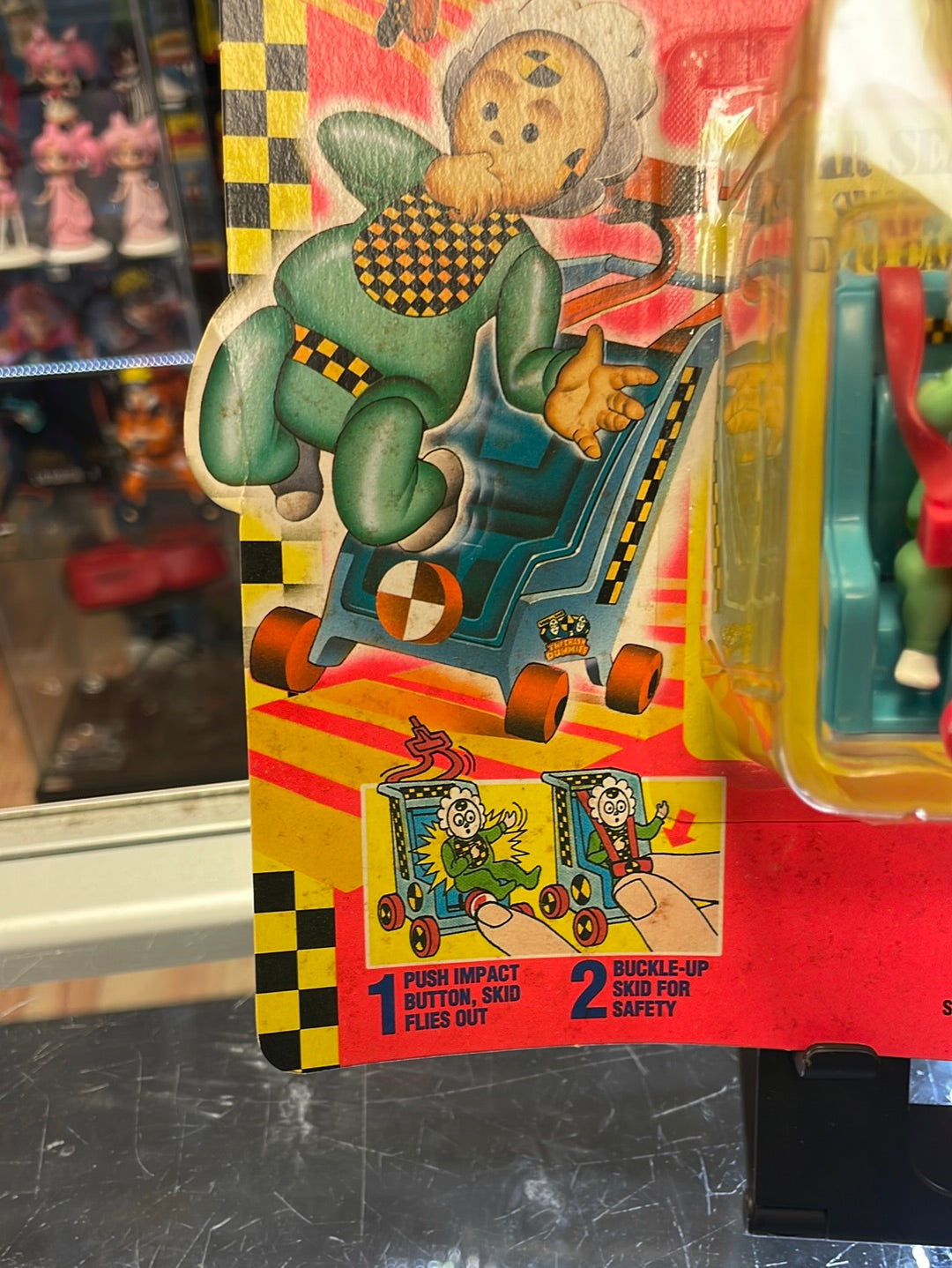 Skid the Kid (Vintage Incredible Crash Dummies, TYCO) SEALED product image 6, provided for visual reference and product