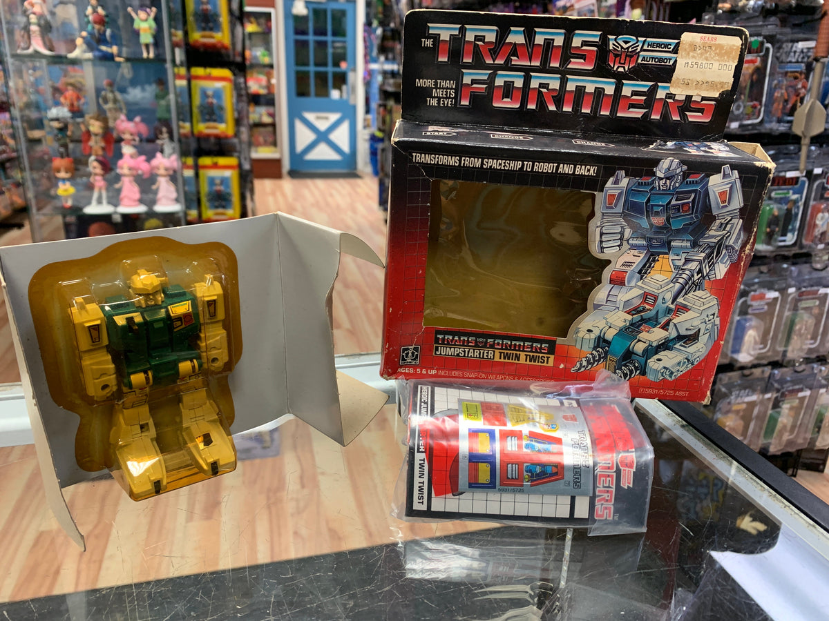 Vintage Jumpstarter Twin Twist 5931(Transformers, Hasbro) UNUSED CONTENTS product image 2, provided for visual reference and