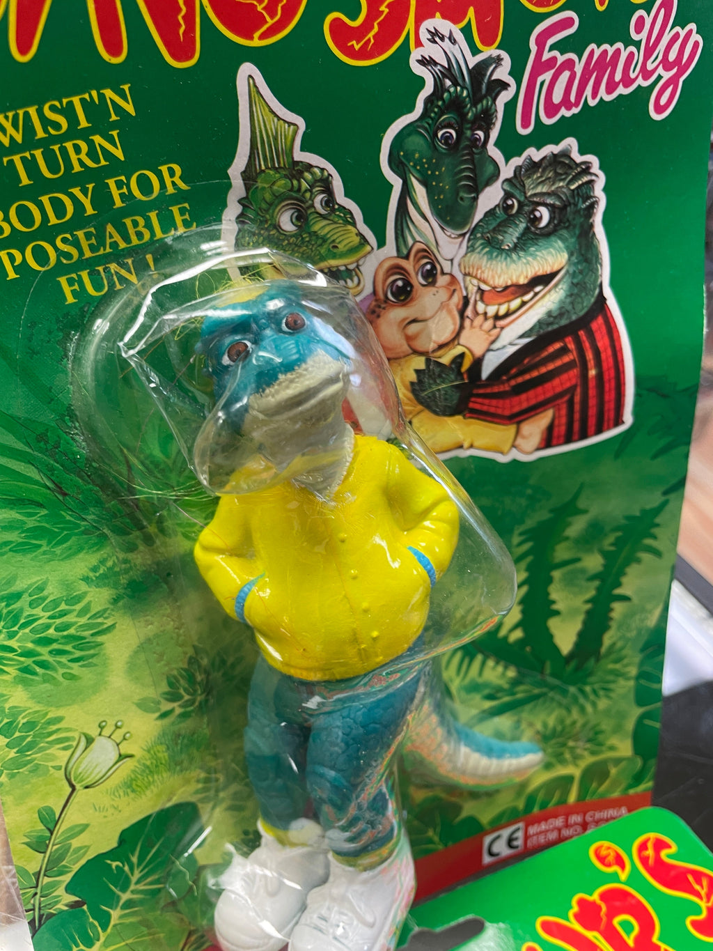 Vintage KO Dinosaur Family Set of 4 ( Baby Robbie Earl Fran Sinclair Disney) product image 3, provided for visual reference