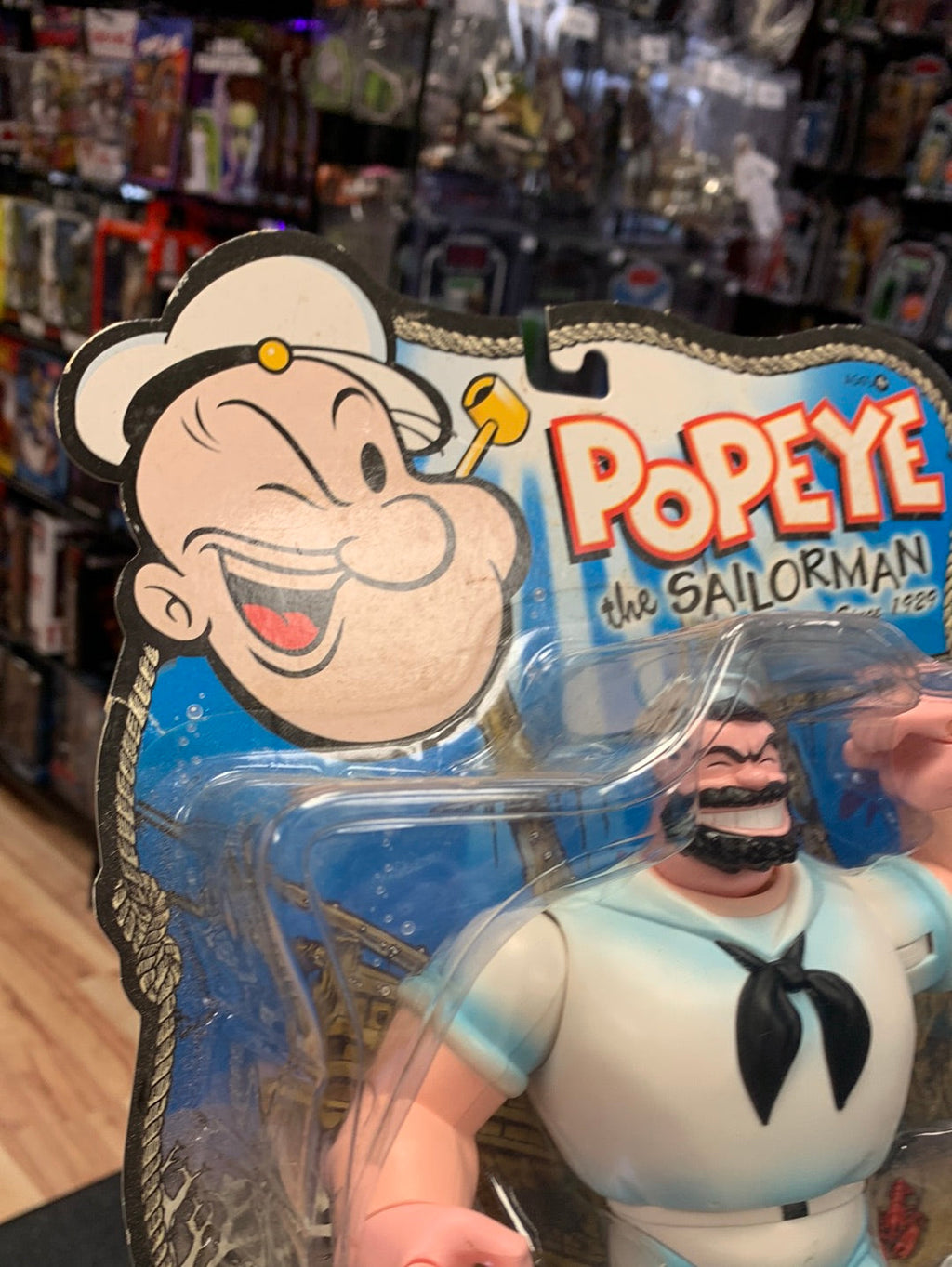 Sailor Bluto Figure (Mezco, Popeye the Salorman) product image 10, provided for visual reference and product detail review