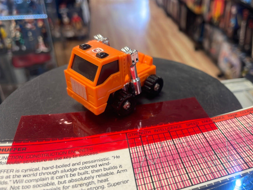 Vintage G1 Huffer Autobot Complete (Transformers, Hasbro) product image 2, provided for visual reference and product detail