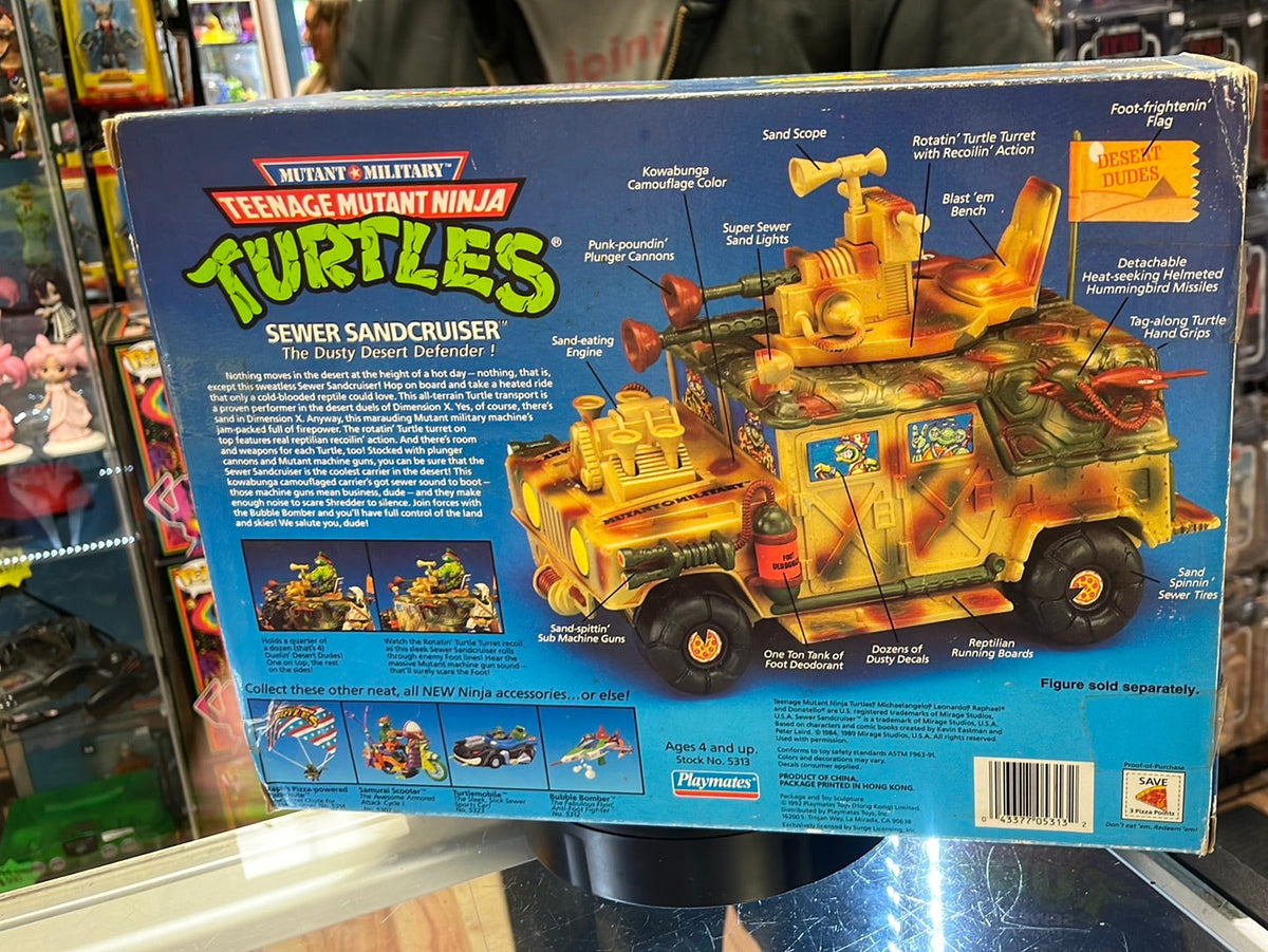 Sewer Sandcruiser SEALED BOX (Vintage TMNT Ninja Turtles, Playmates) product image 25, provided for visual reference and