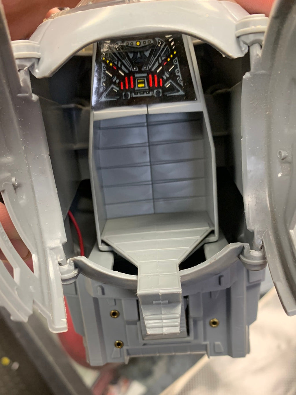 ROTJ Tie Interceptor UNUSED CONTENTS (Vintage Star Wars, Kenner) product image 29, provided for visual reference and product