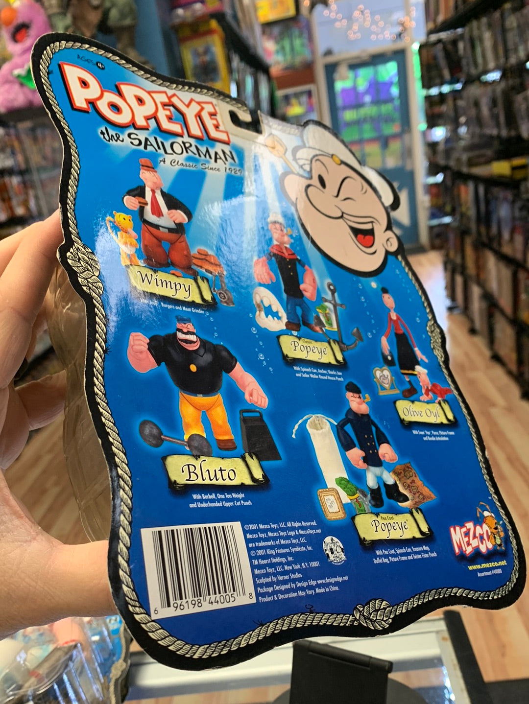 Wimpy with Burgers Figure (Mezco, Popeye the Salorman) product image 11, provided for visual reference and product detail
