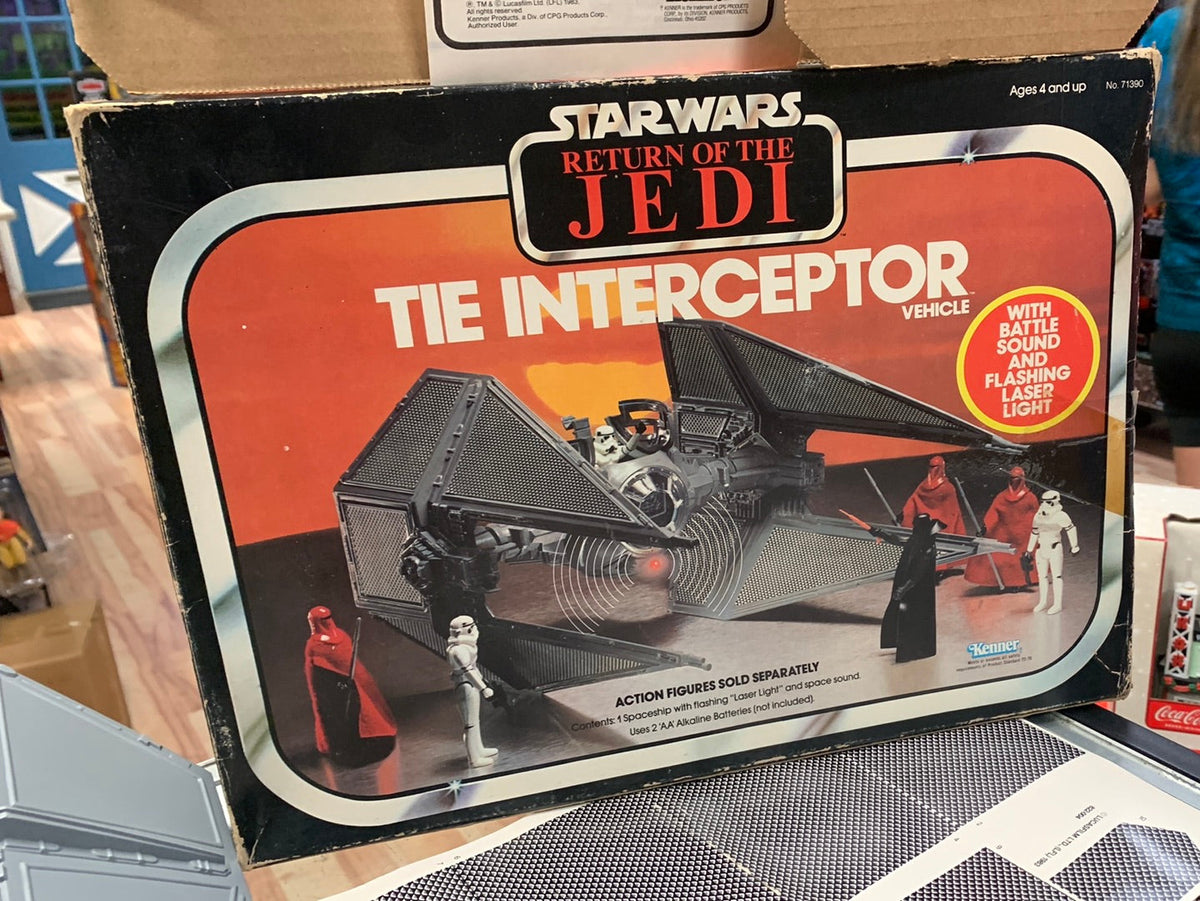 ROTJ Tie Interceptor UNUSED CONTENTS (Vintage Star Wars, Kenner) product image 19, provided for visual reference and product