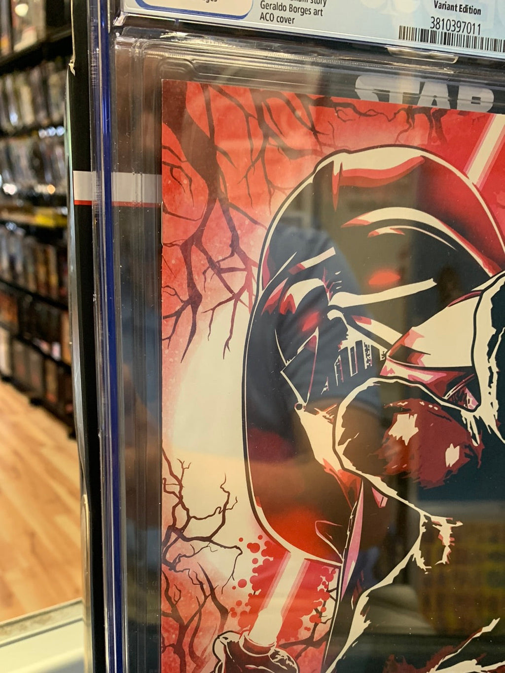 Star Wars Vader Dark Visions 5 Variant 1:25 (CGC 9.8, Marvel Comics) product image 8, provided for visual reference and
