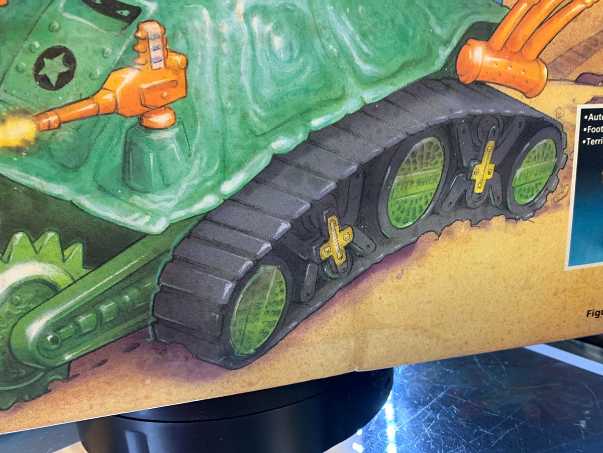 Turtle Tank SEALED BOX (Vintage TMNT Ninja Turtles, Playmates) product image 9, provided for visual reference and product