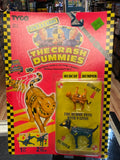 Hubcat & Bumper (Vintage Incredible Crash Dummies, TYCO) SEALED product image 1, provided for visual reference and product
