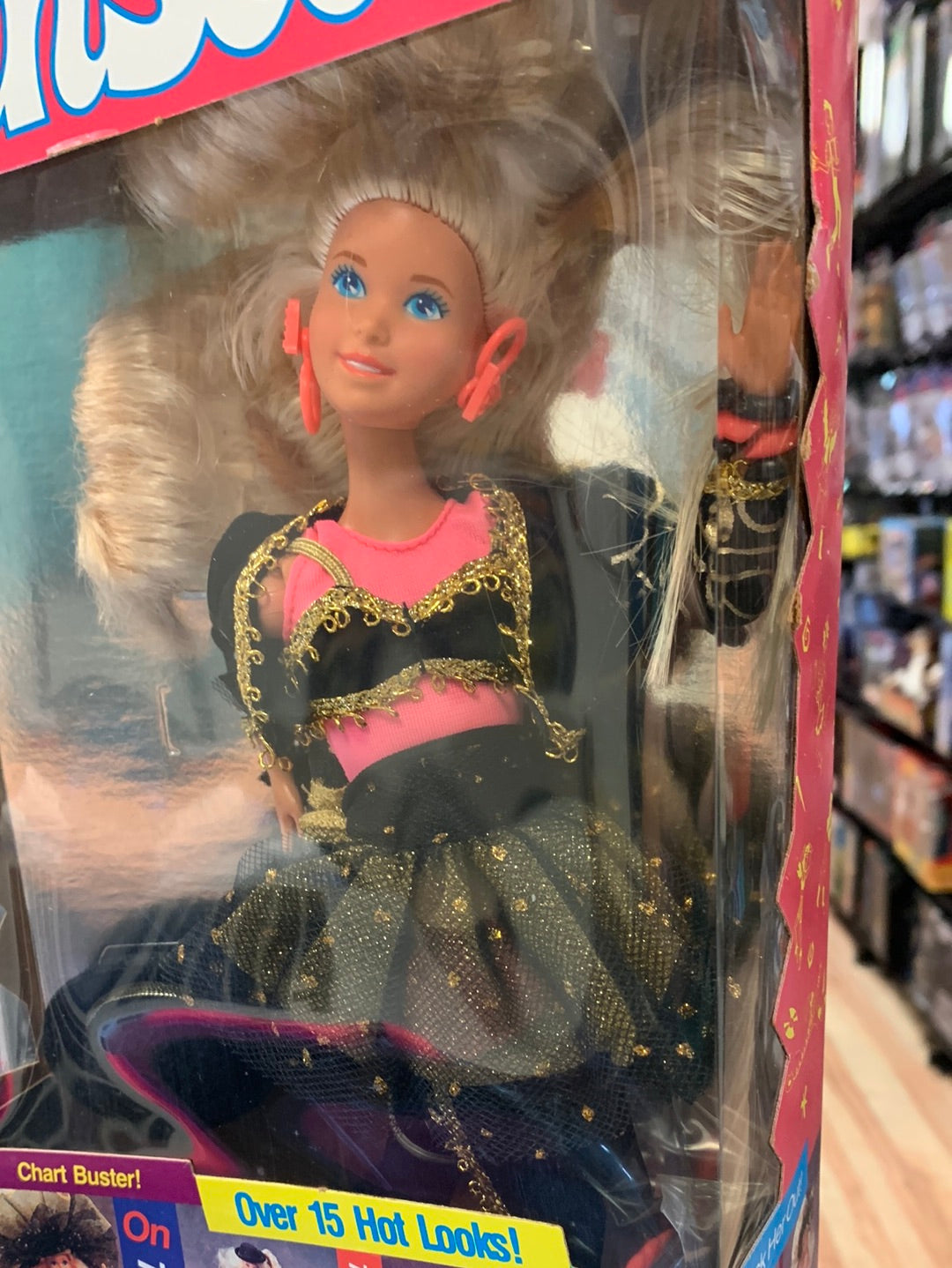 Jazzie Teen Star 5607 (Vintage Barbie, Mattel) Sealed product image 4, provided for visual reference and product detail