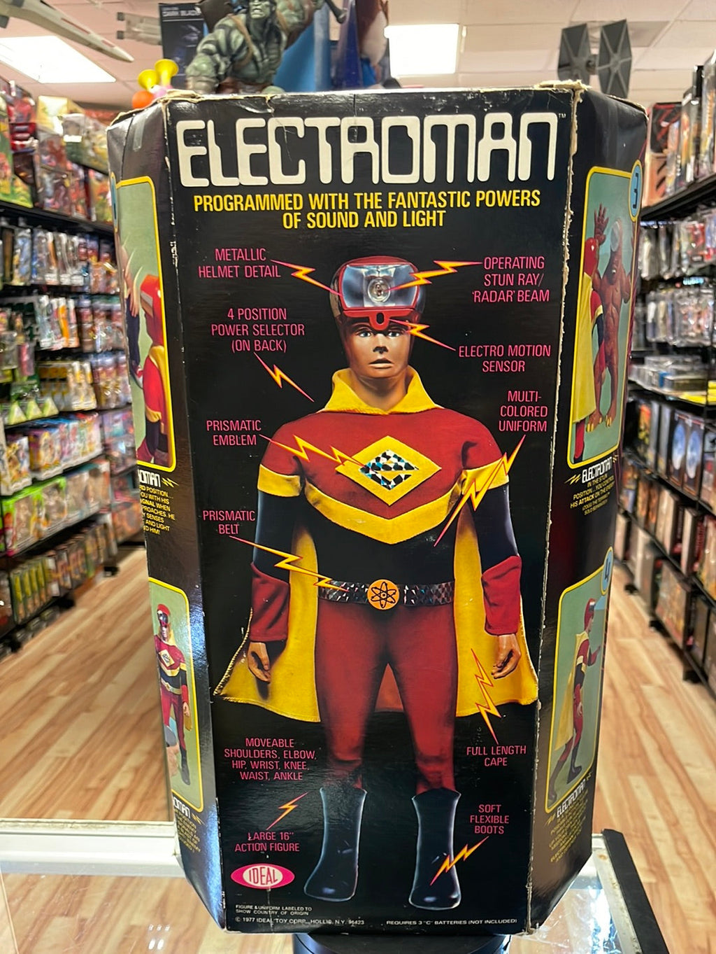 Vintage Programmable Electroman (Ideal 1977, Electroman) TESTED WORKING product image 11, provided for visual reference and