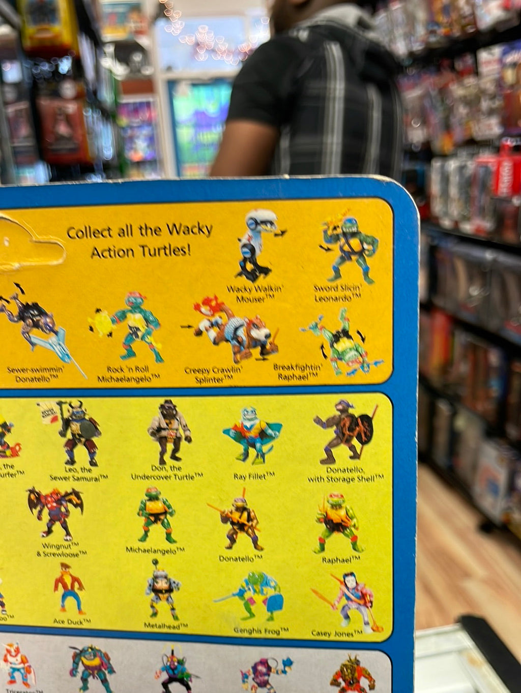 Napoleon Bonafrog (Vintage TMNT, Playmates) Sealed product image 17, provided for visual reference and product detail review