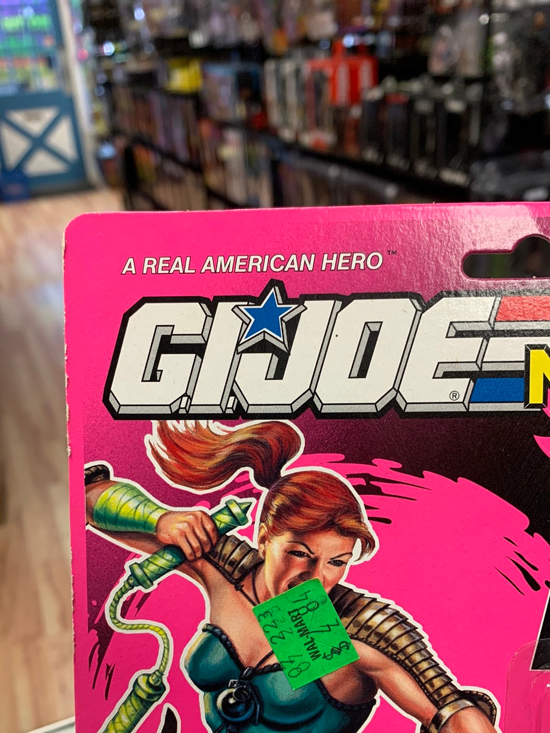 Ninja Force Scarlett (Vintage GI Joe, Hasbro) Sealed product image 3, provided for visual reference and product detail review