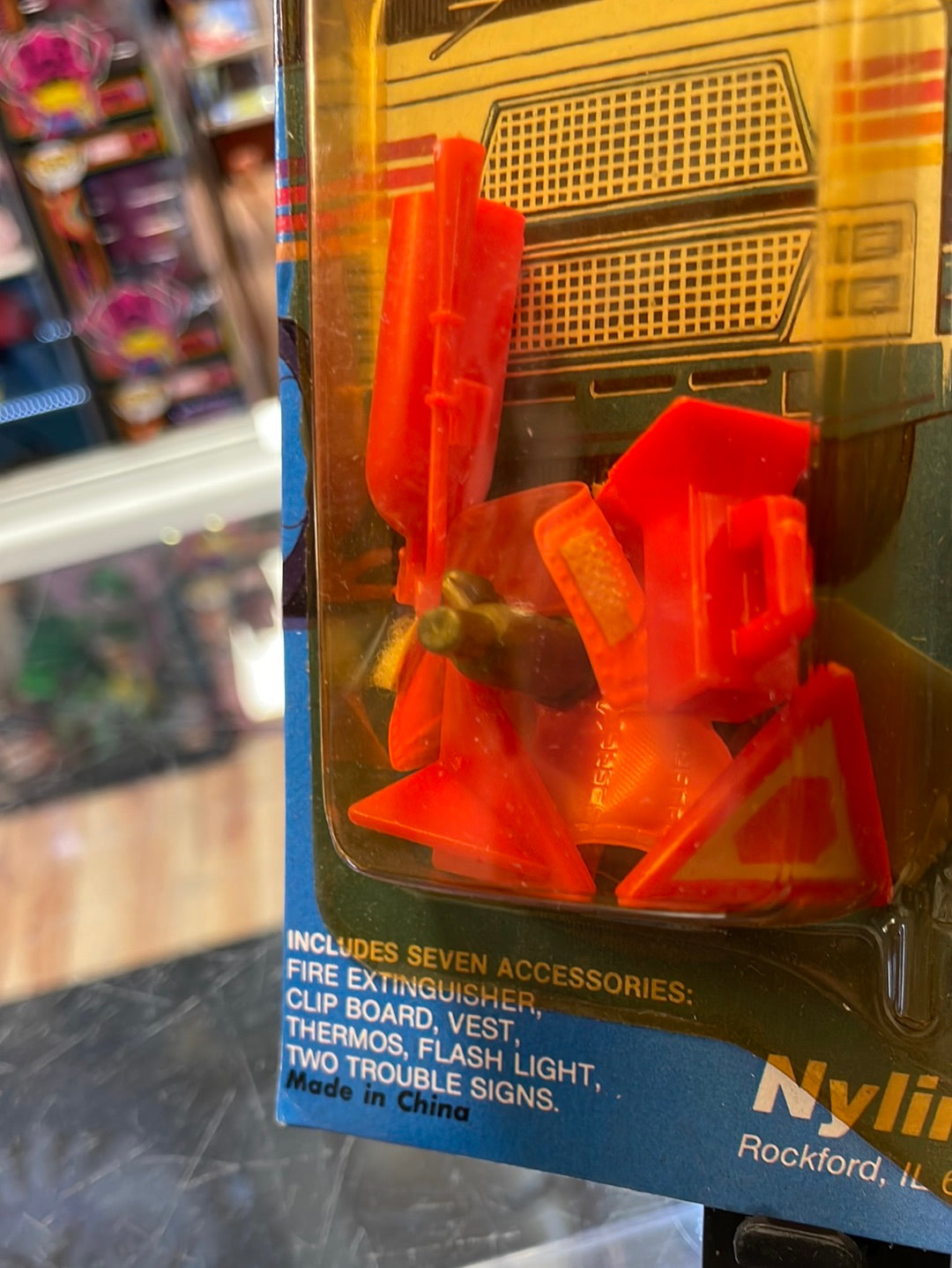Ford Truck Driver 3.75 figure (Vintage NYlint, Men of Steel 1989) product image 5, provided for visual reference and product