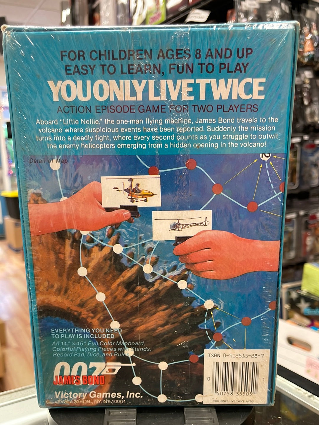 You Only Live Twice Action Episode Game (Vintage 007 James Bond, Victory Games) Sealed product image 6, provided for visual