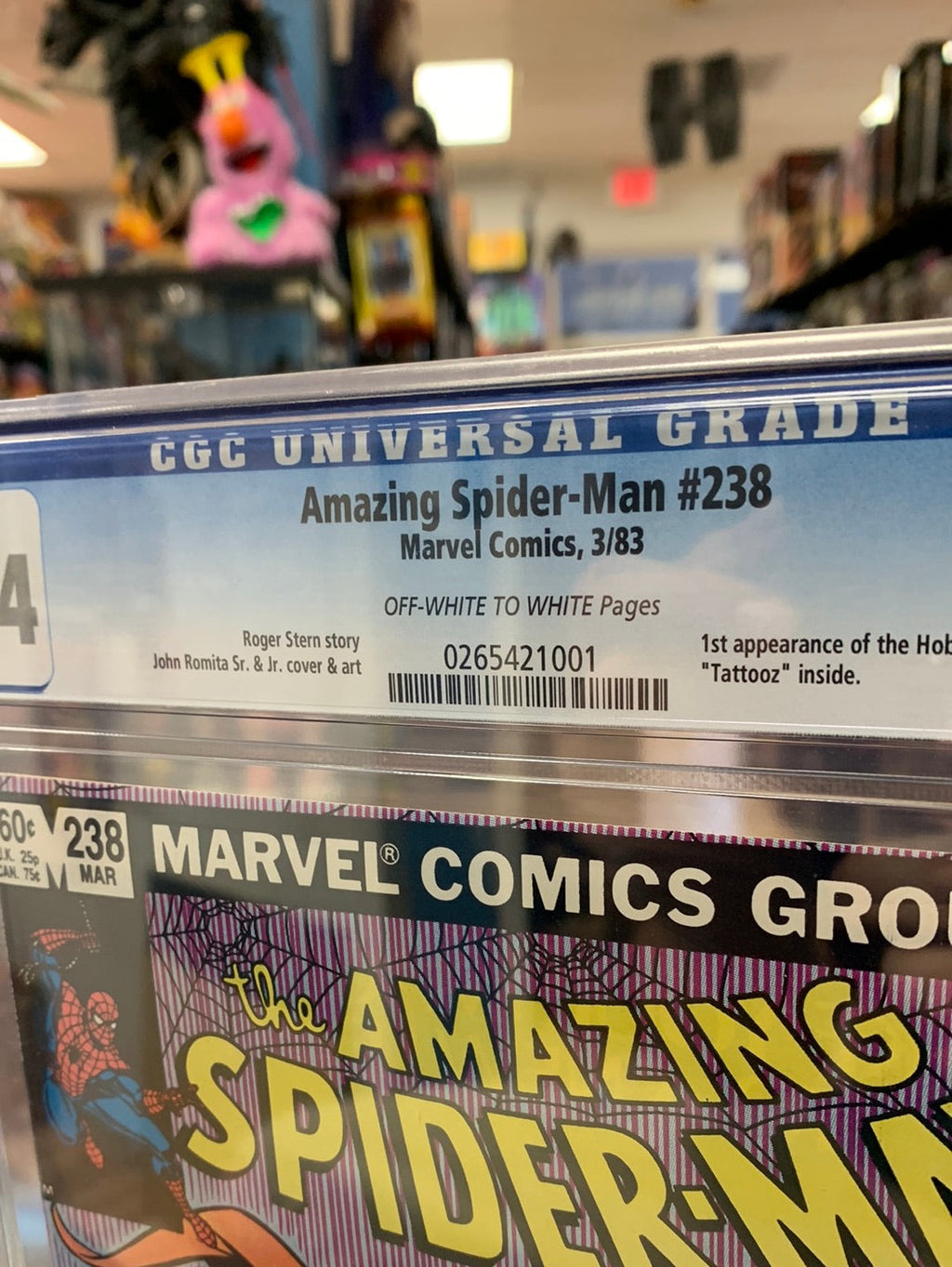 Amazing Spider-Man 238 (CGC Graded 9.4, Marvel) 1st App Hobgoblin product image 3, provided for visual reference and product