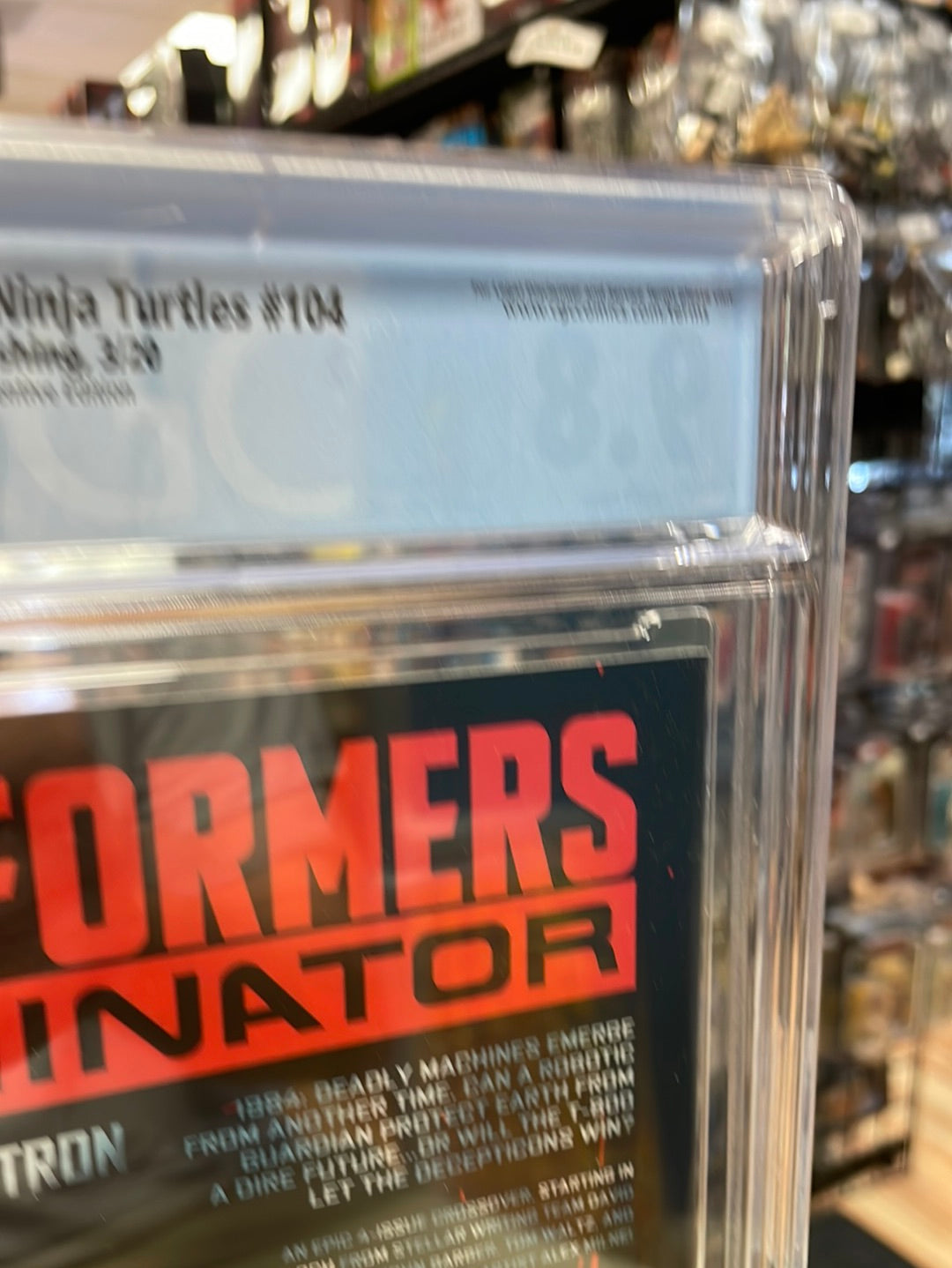 TMNT Ninja Turtles #104 Variant Cover (CGC 9.8, IDW Comics) product image 9, provided for visual reference and product