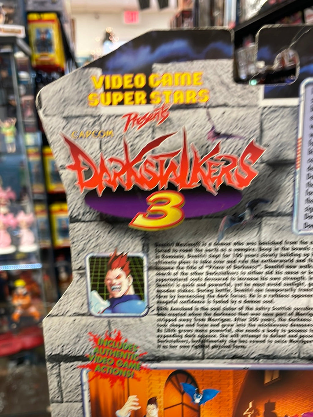 Demitri & Lilith (Capcom Darkstalkers 3, ToyBiz) SEALED product image 10, provided for visual reference and product detail