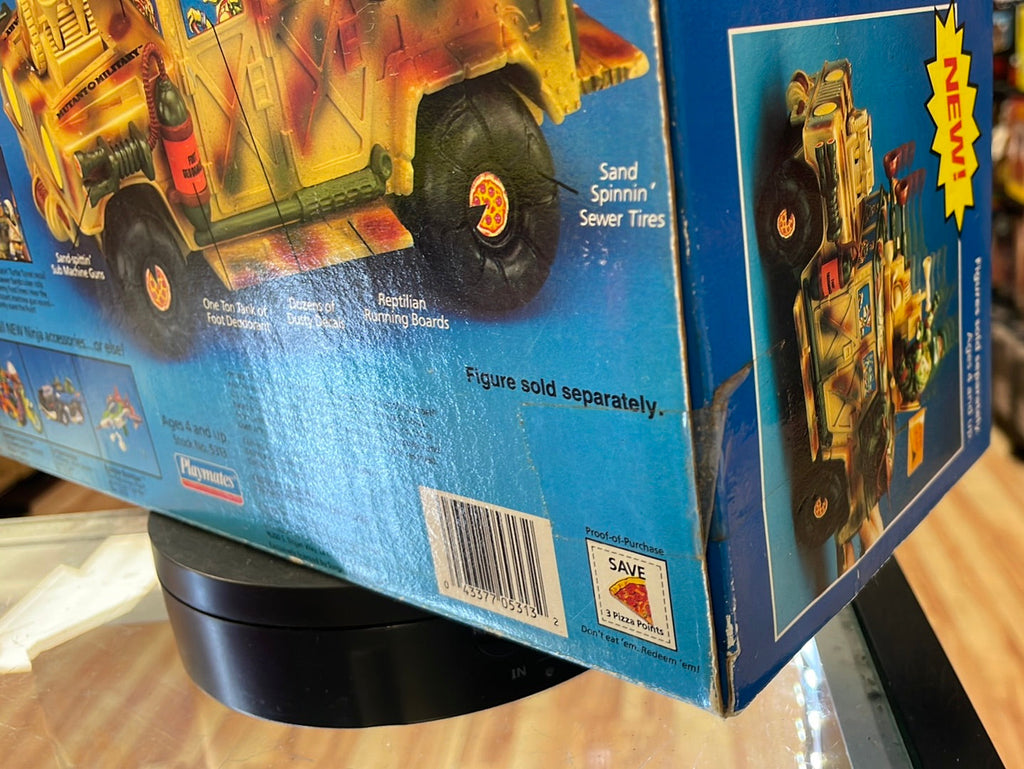 Sewer Sandcruiser SEALED BOX (Vintage TMNT Ninja Turtles, Playmates) product image 19, provided for visual reference and