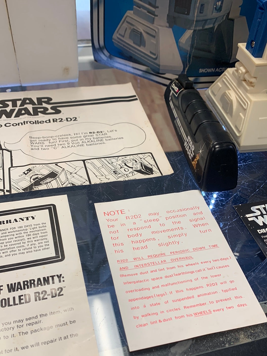 Radio Comtrolled R2-D2 (Kenner Vintage Star Wars) 3518 product image 13, provided for visual reference and product detail
