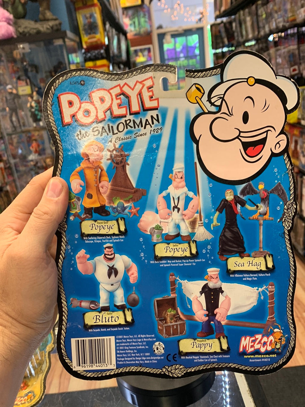 Sailor Bluto Figure (Mezco, Popeye the Salorman) product image 12, provided for visual reference and product detail review