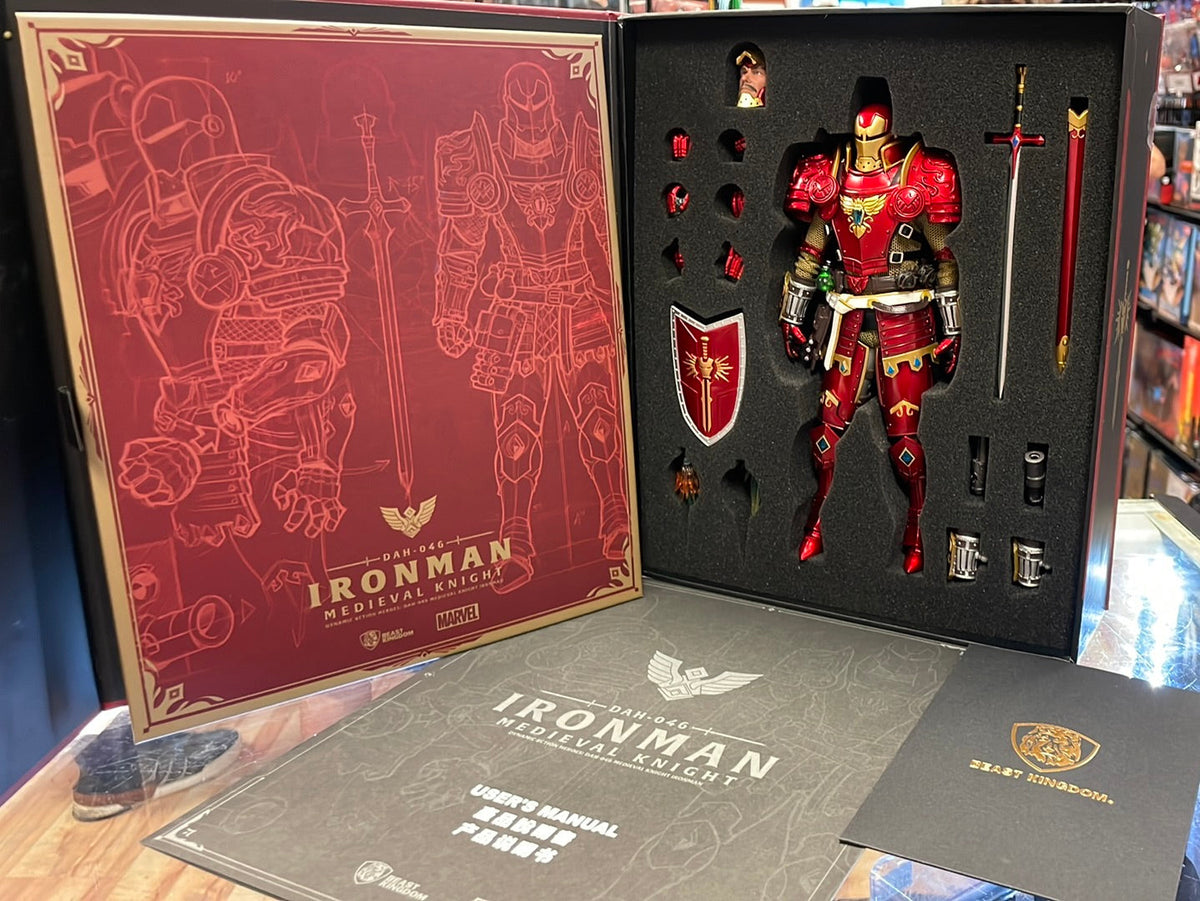 Iron Man Medieval Knight DAH-046 (Marvel Dynamic 8ction, Beast Kingdom) product image 1, provided for visual reference and