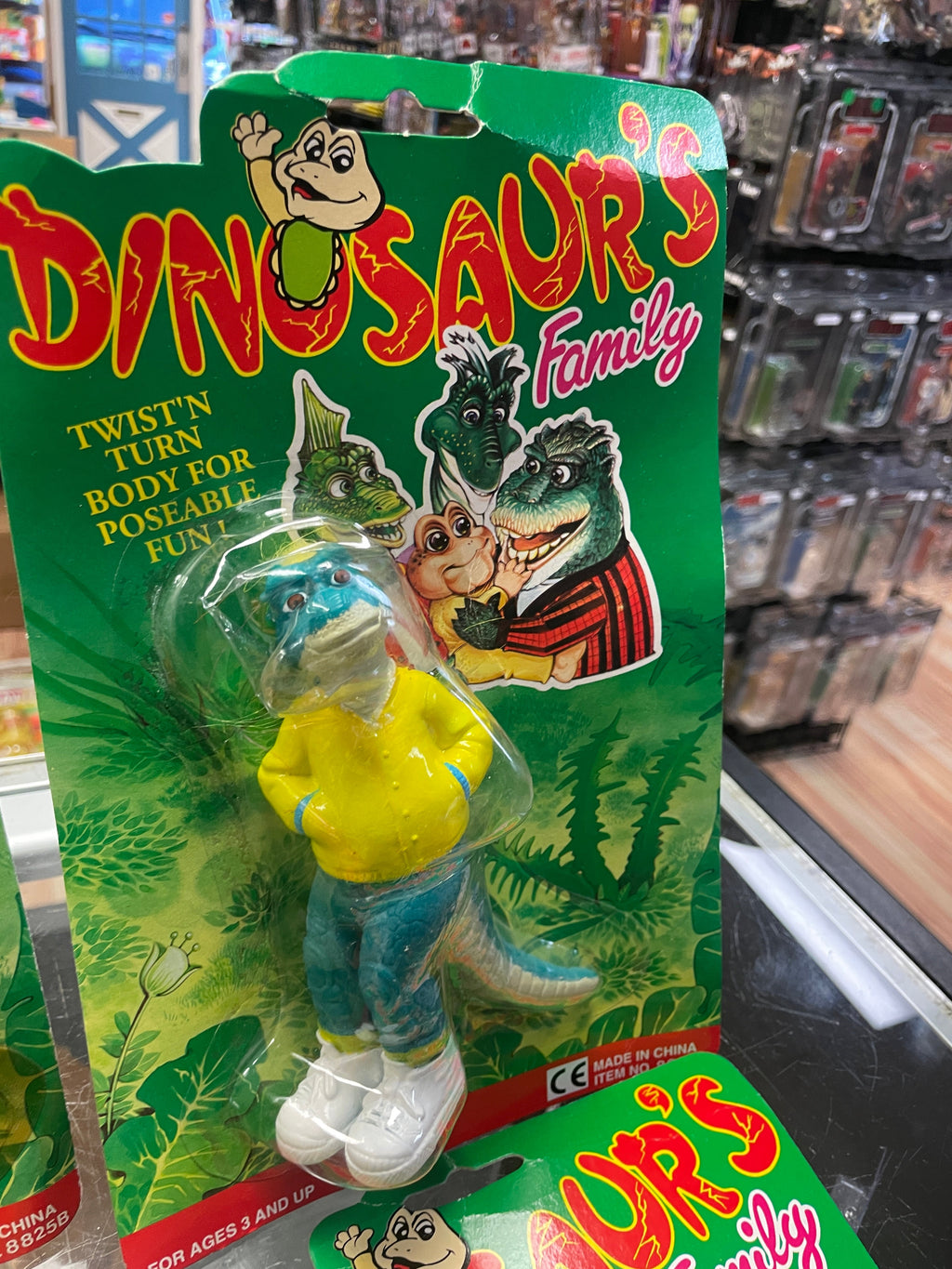 Vintage KO Dinosaur Family Set of 4 ( Baby Robbie Earl Fran Sinclair Disney) product image 8, provided for visual reference