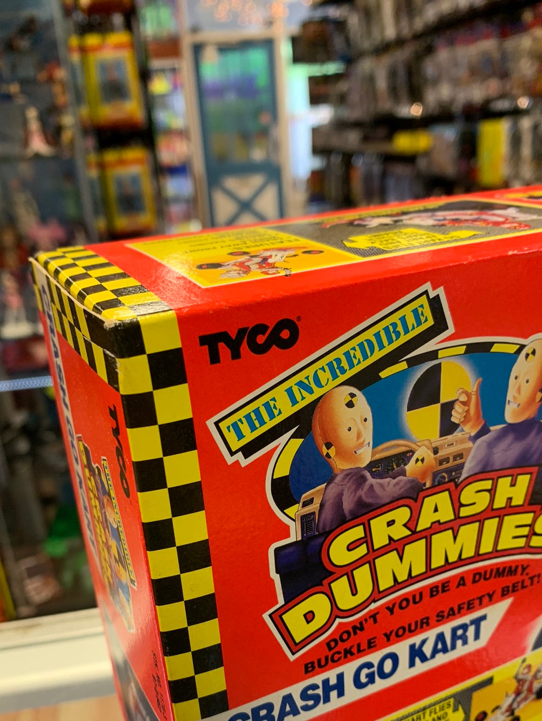 Crash Go Kart (Vintage Incredible Crash Dummies, TYCO) SEALED BOX product image 9, provided for visual reference and product