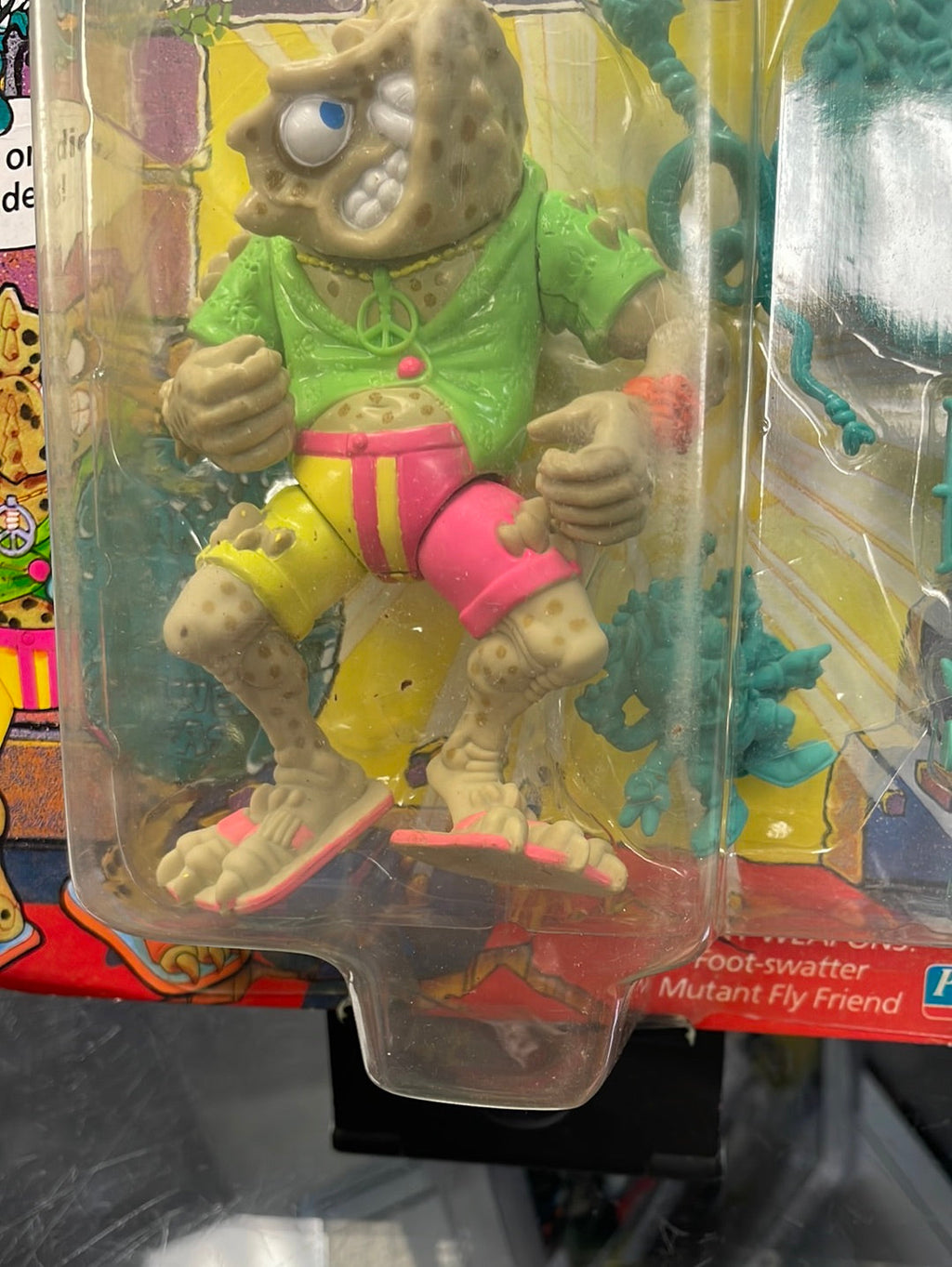 Napoleon Bonafrog (Vintage TMNT, Playmates) Sealed product image 7, provided for visual reference and product detail review