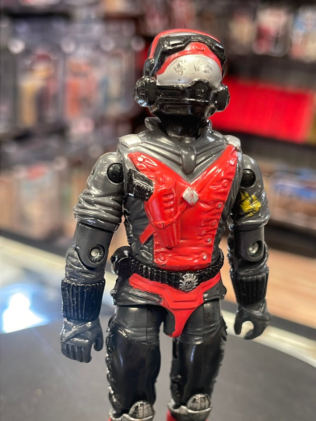 Night Raven Driver Strato Viper Complete (Vintage GI Joe, Hasbro) product image 6, provided for visual reference and product