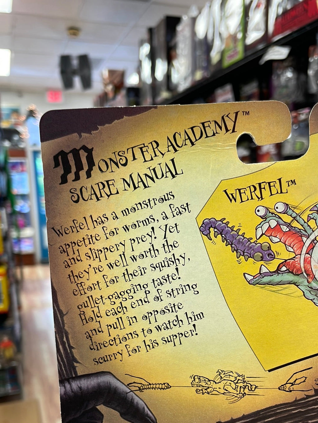 Werfel 3146 SEALED (Vintage Nickelodeon Real Monsters, Mattel) product image 8, provided for visual reference and product