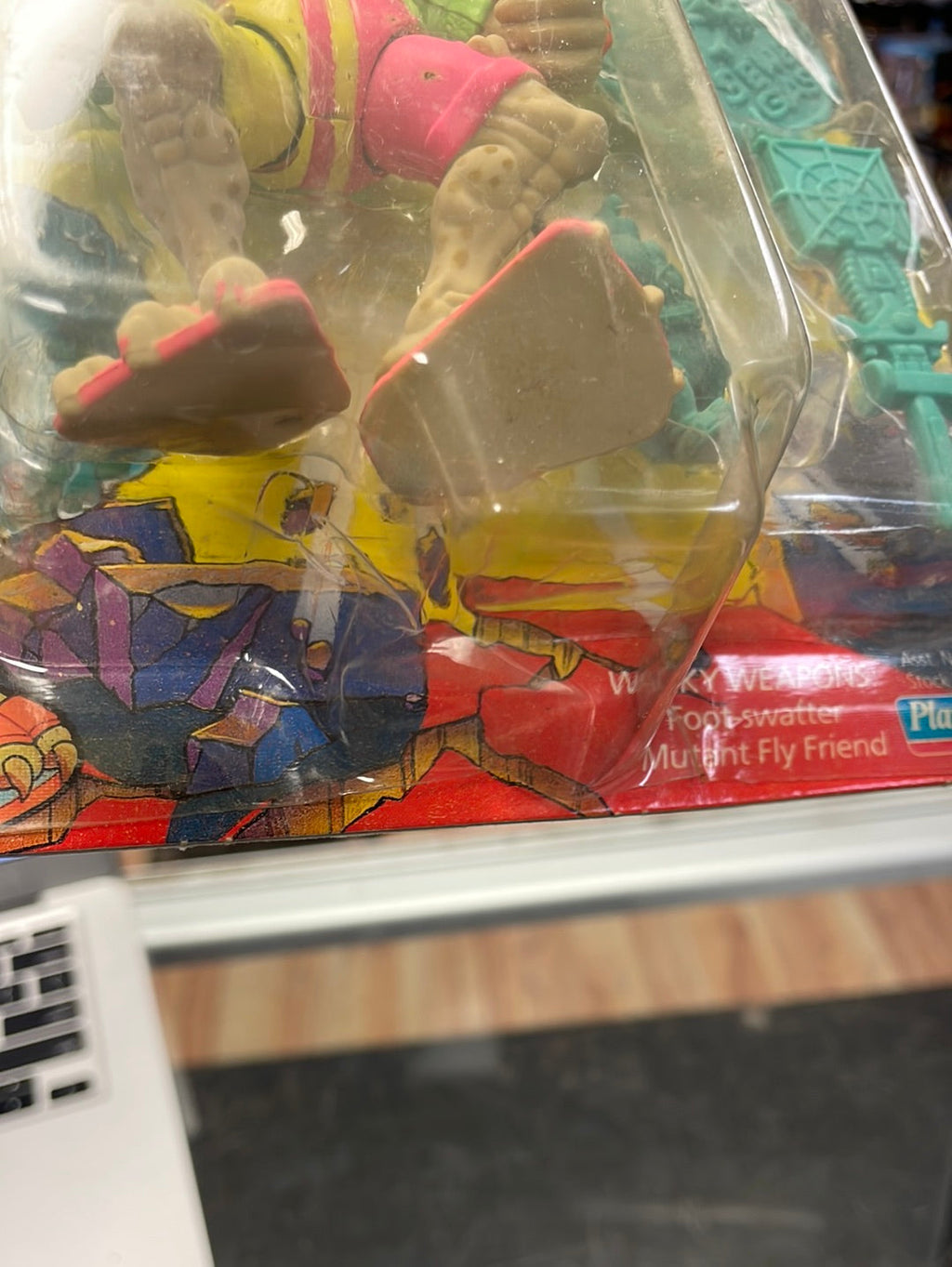 Napoleon Bonafrog (Vintage TMNT, Playmates) Sealed product image 11, provided for visual reference and product detail review