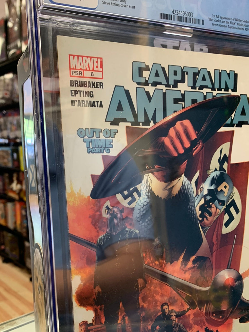 Captain America #6 1st Winter Soldier (CGC 9.6, Marvel Comics) product image 8, provided for visual reference and product