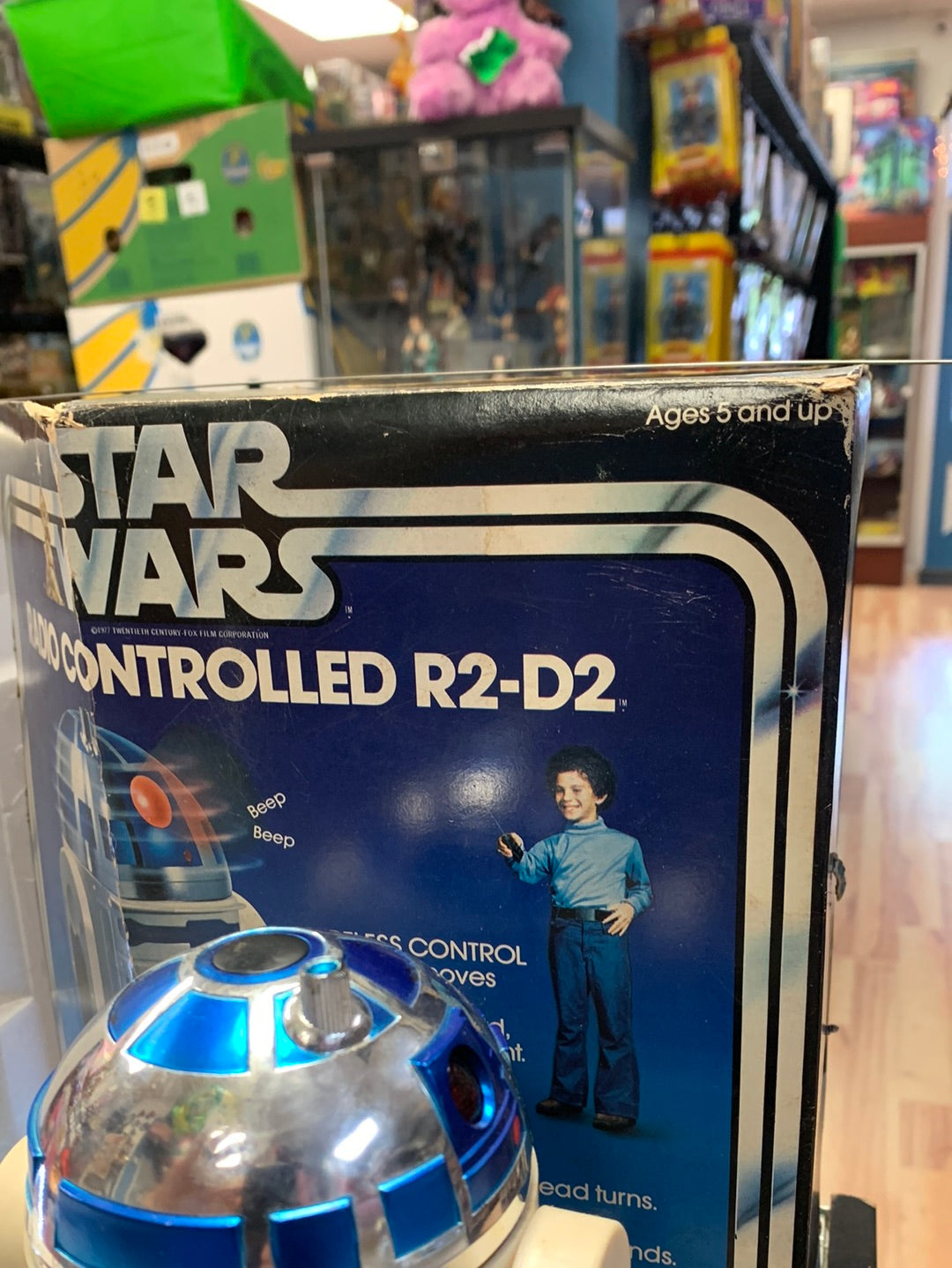 Radio Comtrolled R2-D2 (Kenner Vintage Star Wars) 3518 product image 4, provided for visual reference and product detail