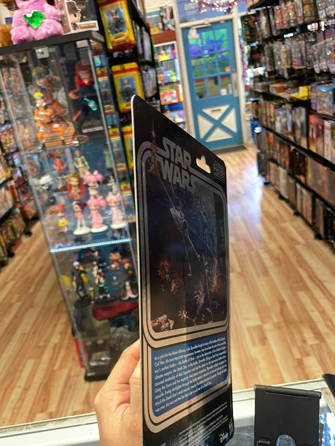 X-Wing Pilot Luke Skywalker Foil Card SDCC (Star Wars, Black Series) product image 9, provided for visual reference and