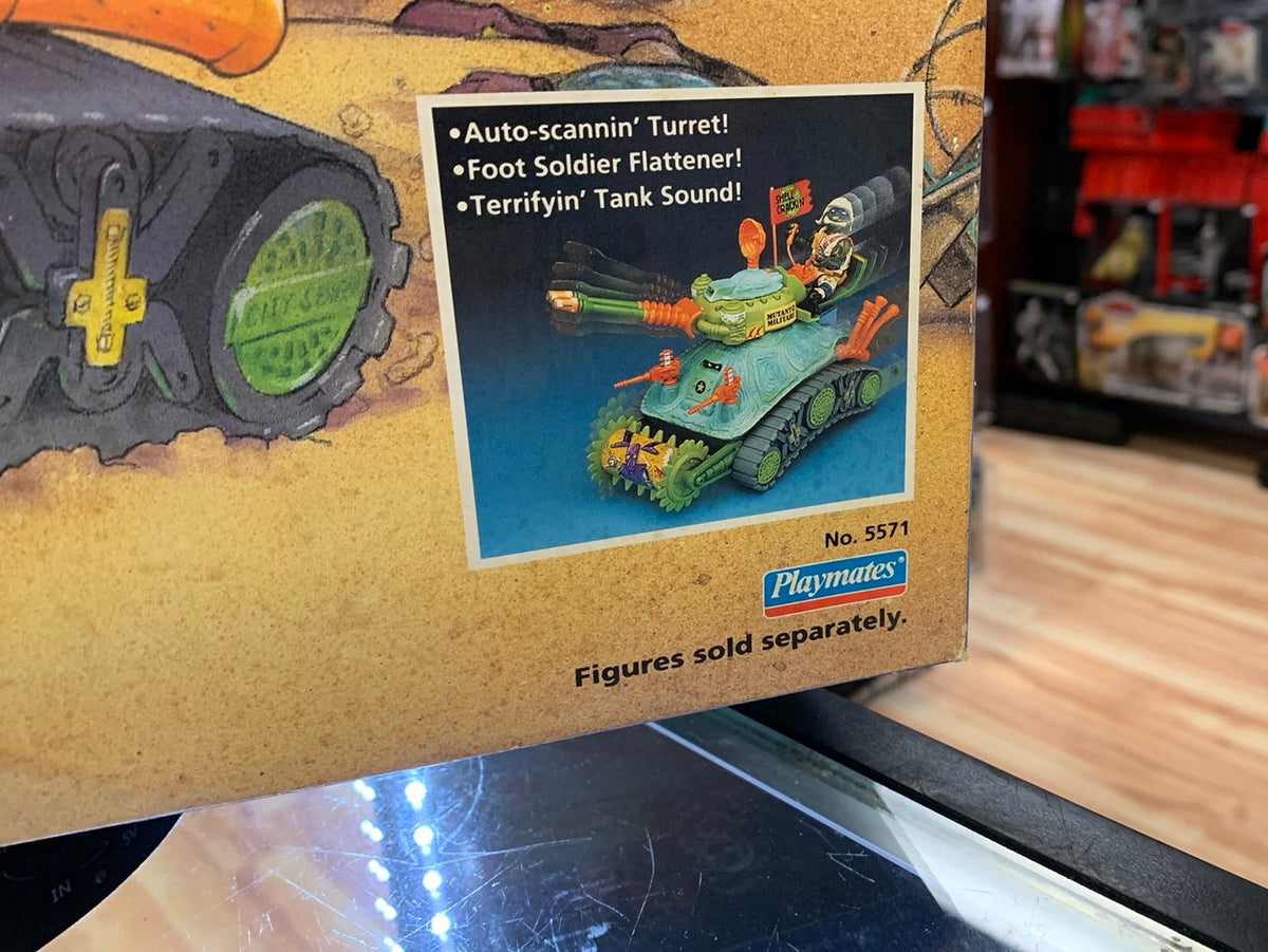 Turtle Tank SEALED BOX (Vintage TMNT Ninja Turtles, Playmates) product image 8, provided for visual reference and product