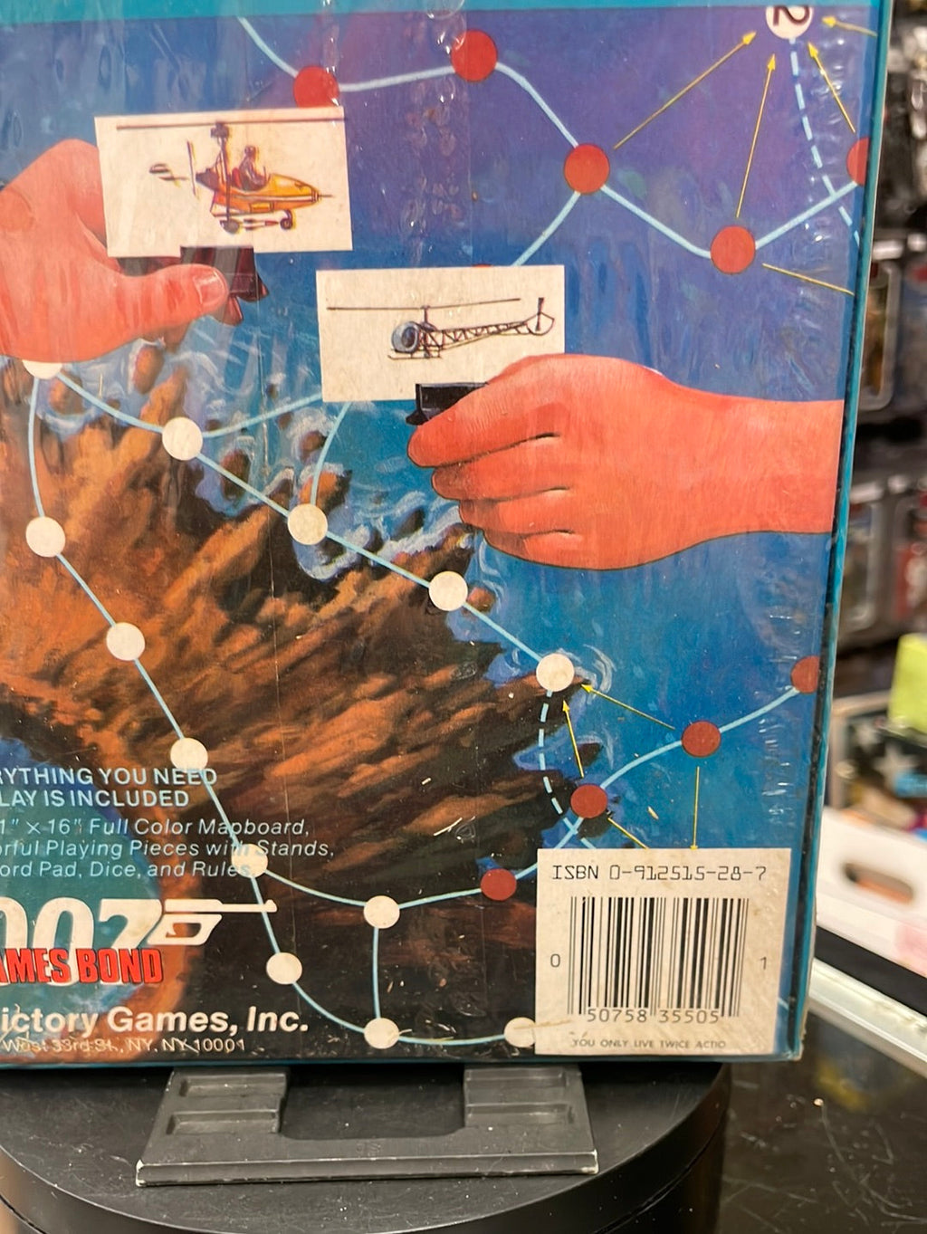 You Only Live Twice Action Episode Game (Vintage 007 James Bond, Victory Games) Sealed product image 9, provided for visual