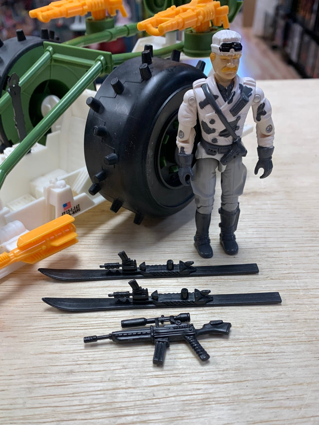 Arctic Blast with Windchill Complete (Vintage GI Joe, Hasbro) product image 3, provided for visual reference and product