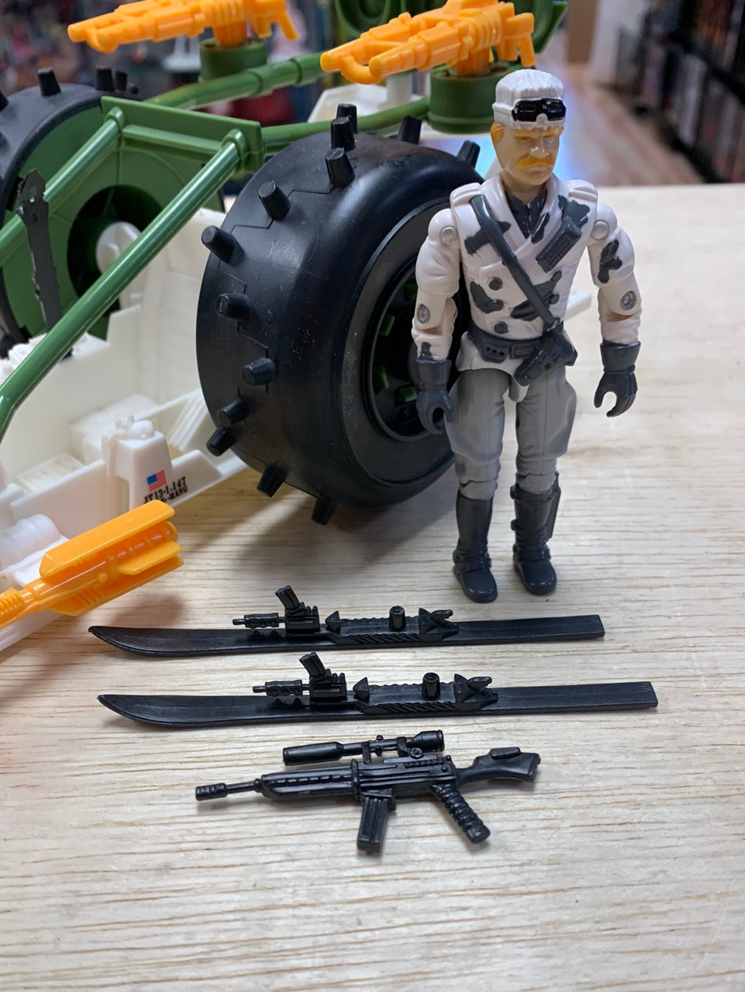 Arctic Blast with Windchill Complete (Vintage GI Joe, Hasbro) product image 3, provided for visual reference and product