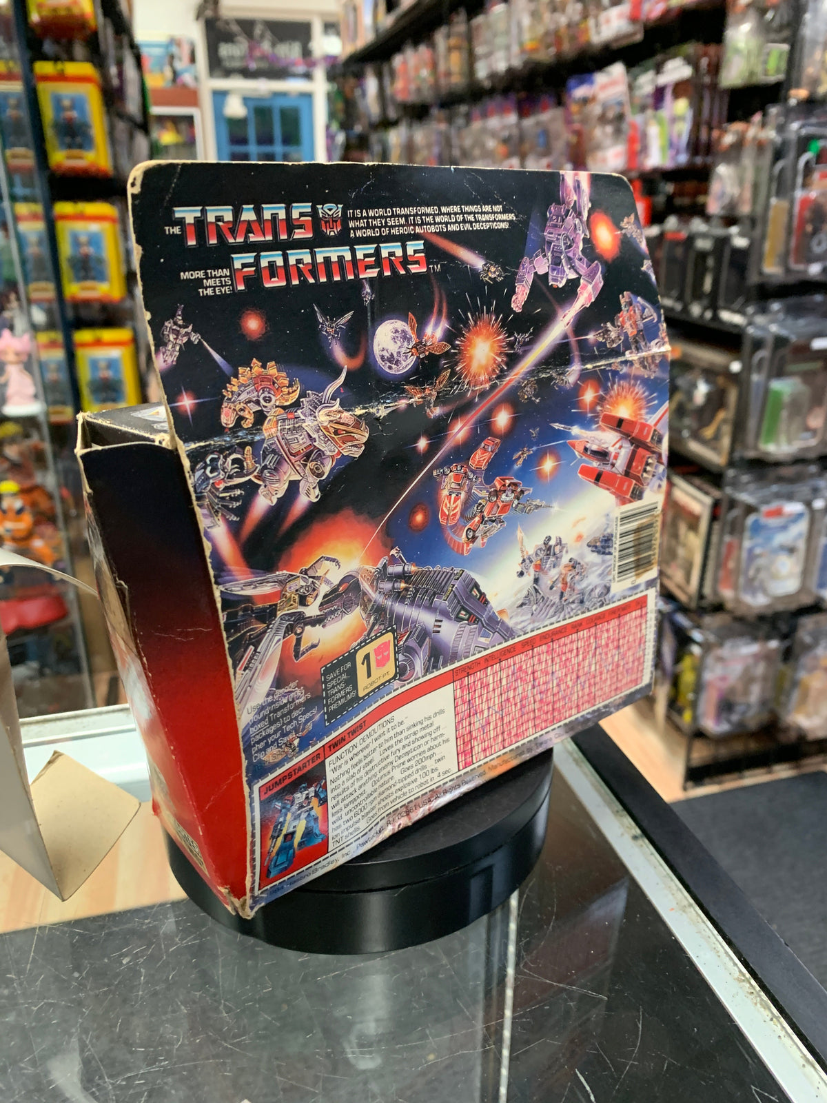 Vintage Jumpstarter Twin Twist 5931(Transformers, Hasbro) UNUSED CONTENTS product image 8, provided for visual reference and