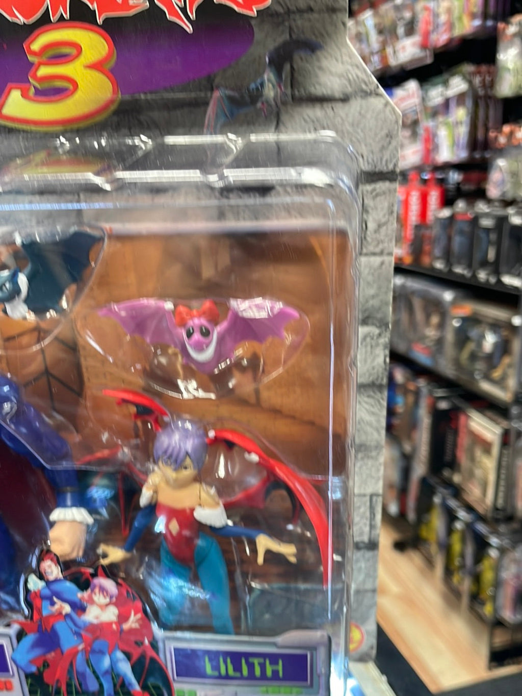 Demitri & Lilith (Capcom Darkstalkers 3, ToyBiz) SEALED product image 4, provided for visual reference and product detail