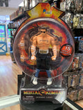 Johnny Cage MOC (Mortal Kombat, Jazwares) Sealed product image 1, provided for visual reference and product detail review